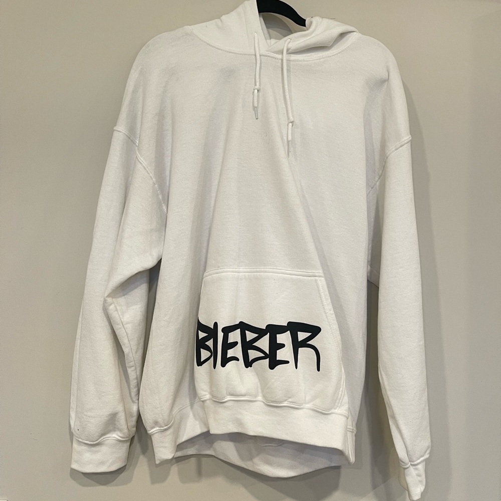 Justin Bieber “Changes” White Unisex Hoodie